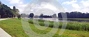 Water lagoon in Borki, Radom.