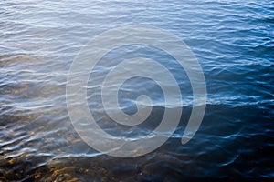 Water, lake, wave, background. River water texture