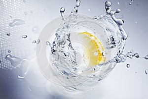 Water with lemon