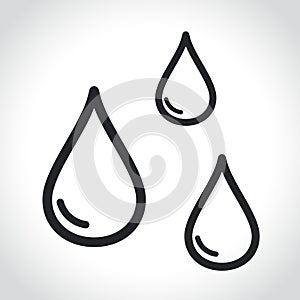 water or liquid drop icon