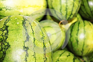 Water melon fruit close up image