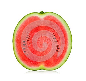 Water melon isolated on white background