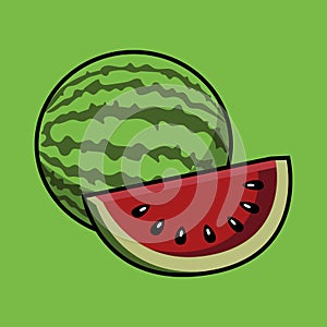 WATER MELON VECTOR