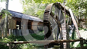 Water Mill at Georgia Mountain Fairgrounds in Hiawasse Georgia photo