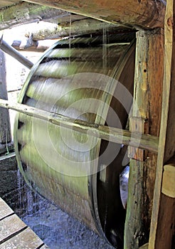 Water mill at Kvacianska dolina - valley in region Liptov, Slovakia