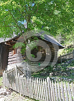 Vodní mlýn v Kvačianské dolině - dolina v regionu Liptov, Slovensko