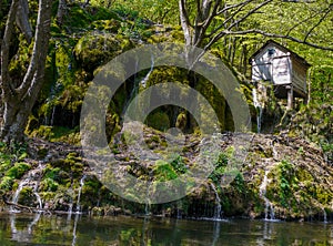 Water mill near nera river,banat-romania