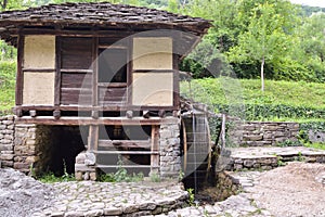 Water mill and water wheel, Etara, Bulgaria