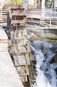 Water mills wheel