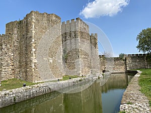 Water moat of Smederevo fortress or Water trench of the Smederevo fortress /  Vodeni Å¡anac Smederevske tvrÄ‘ave ili Vodeni rov