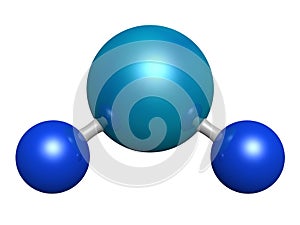 Water molecule photo