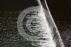 Water movement / background material