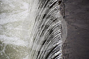 Water movement / background material