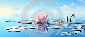 Water nature zen beauty blooming pink blossom flower petal plant lotus background background lily