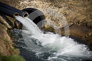 Water outflow photo