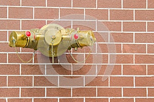 Water Outlets With Red Pipes, For Fire Fighting