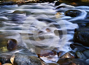 Water Over Rocks