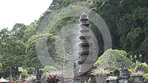 Water Palace of Tirta Gangga. Landmark in Bali Karangasem, Indonesia