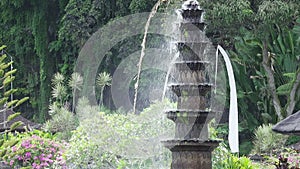 Water Palace of Tirta Gangga. Landmark in Bali Karangasem, Indonesia