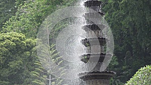 Water Palace of Tirta Gangga. Landmark in Bali Karangasem, Indonesia