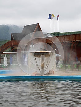 Aquapark Bešeňová pri Ružomberku. okres Žilina. Slovensko