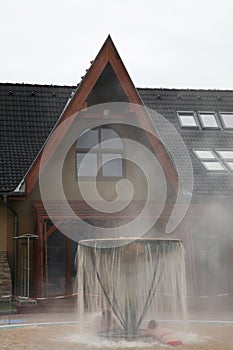 Aquapark Bešeňová pri Ružomberku. okres Žilina. Slovensko