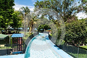 Water park, pool area known as la rio lento photo