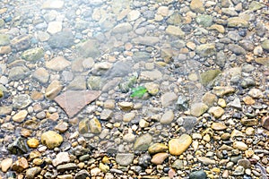 water pebbles background