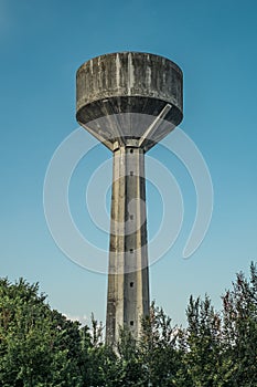 Water piezometric tower in the Po valley