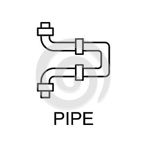 water pipe icon. Element of web icon for mobile concept and web apps. Detailed water pipe icon can be used for web and mobile.