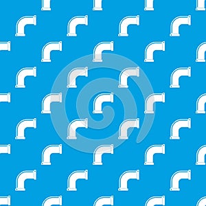 Water pipe pattern seamless blue