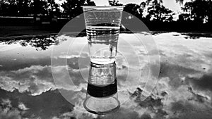 Water Plastic Cup and 5 elements