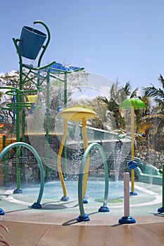 Water Play Ground in Harvest Caye