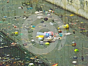 Water pollution - canal