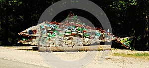 Water pollution concept