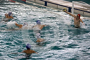 Water Polo Action