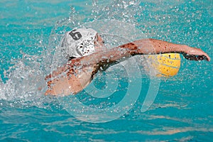 Water polo player photo