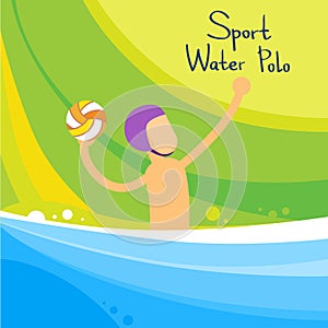 Water Polo Player Game Sport Competition