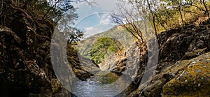 Water Pond in El Imposible National Park, Honduras.