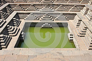 Water pool near temple