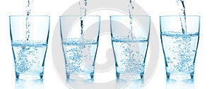 Agua fundición anteojos. un conjunto compuesto por diferente 