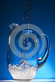 Water pours into pitcher2