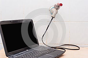 From water power into electricity, Concept