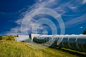 Water power plant in Zydowo Poland