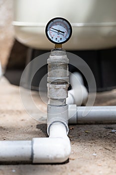 Water pressure meter