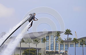 Water-propelled jetpack