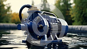 Water pump electric motor submersible
