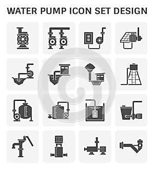 Water pump icon