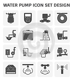 Water pump icon