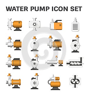 Water pump icon